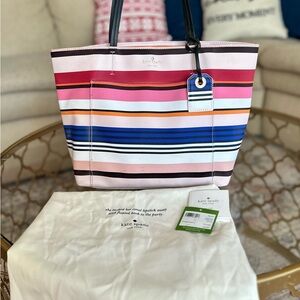 Kate Spade Striped Tote